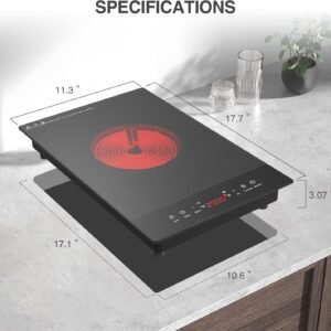 Single Infrared Cooktop