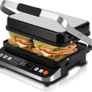 10-in-1 Panini Press Sandwich Maker
